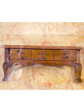 Mini Wooden Dollhouse Furniture Buffet with Drawers 1:12 Scale NIP